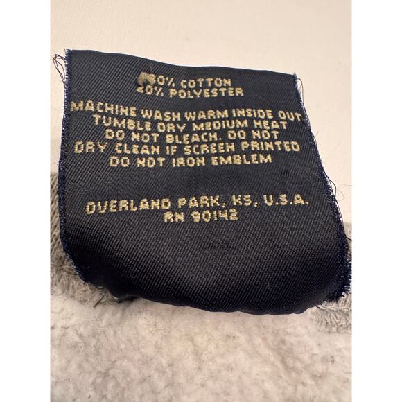 Vtg University of Iowa 1847 Jones & Mitchell Crewneck Gray Unisex Size XL - Picture 5 of 6